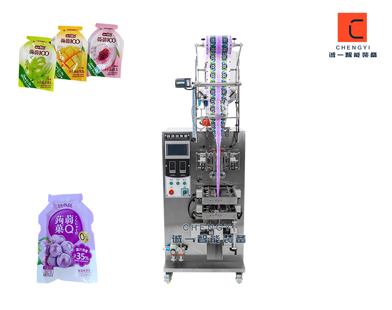 異型袋蒟蒻果凍包裝機(jī)_酵素果凍刺梨凍包裝機(jī)